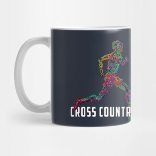 Wired to Run - Cross Country Mug